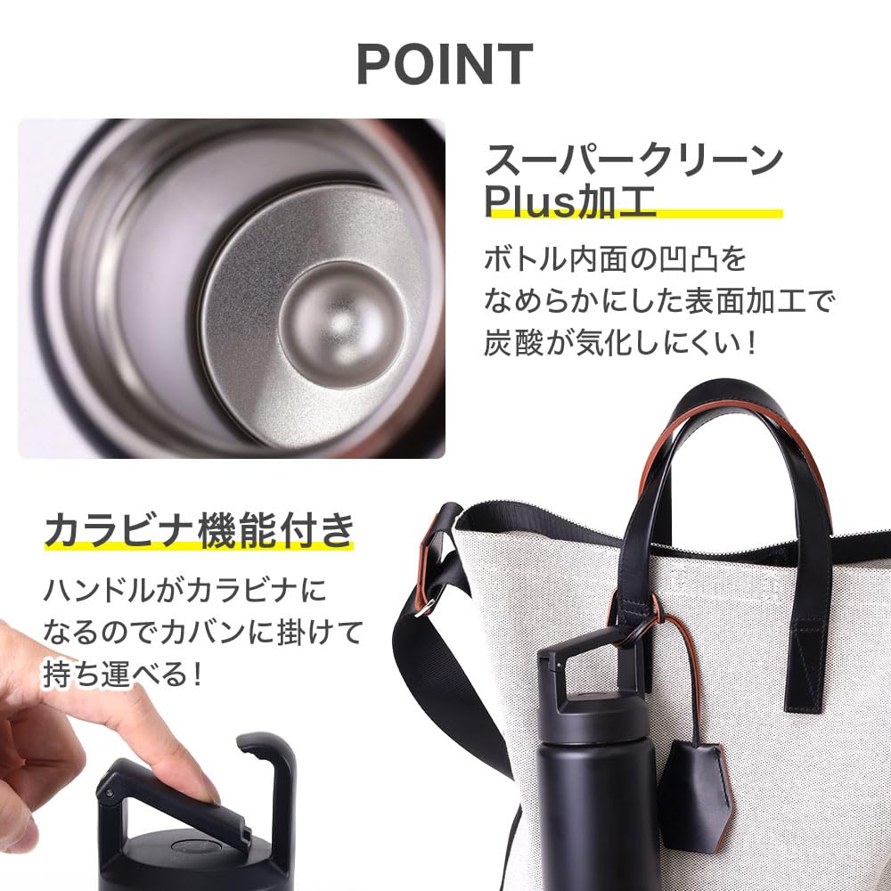 SUGGEST Carbonated Drink Vacuum for Keeping Drinks Cold and Available In Various with Pressure Release Wide Mouth Vacuum Insulated Suitable for Sports