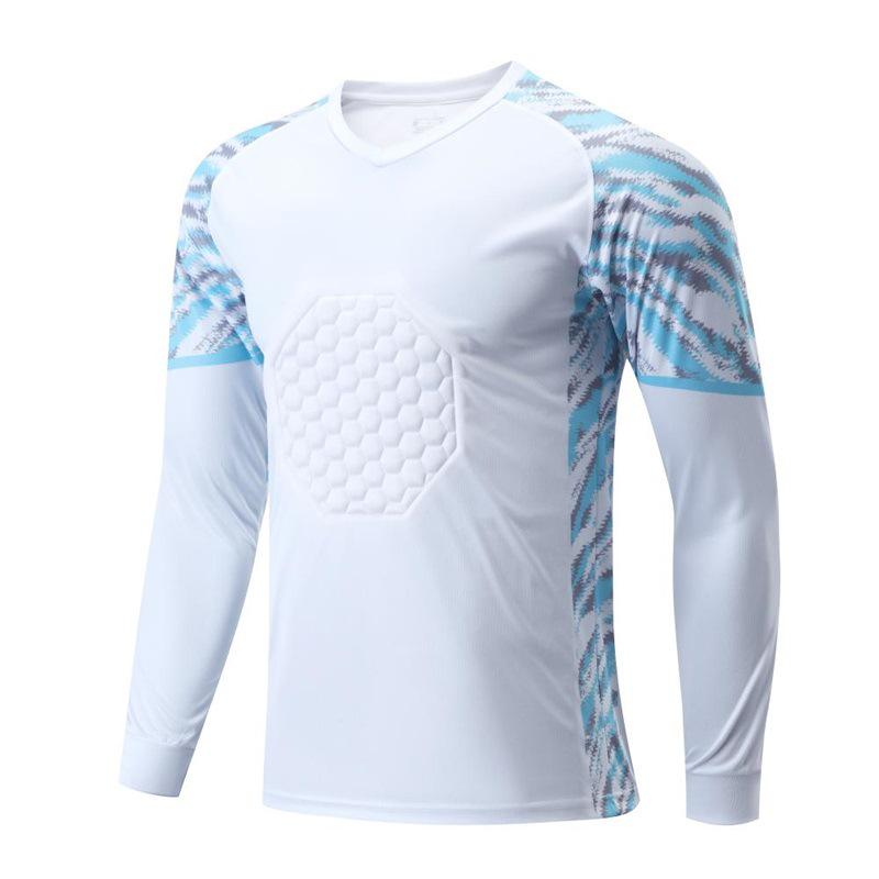 Men's and Women's Long Sleeve Protective Goalkeeper Jersey - Training and Match Uniform