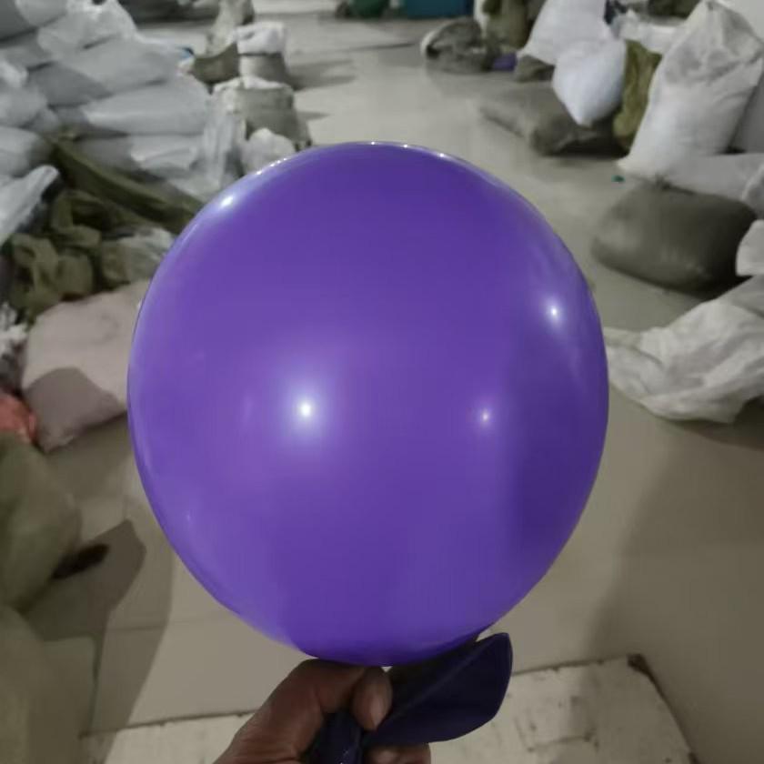 Frosted Round Balloons - 5", 10", 12" Thickened Latex for Birthday & Wedding Decorations