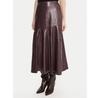 French Connection Faux Leather Skirt 73ZAP