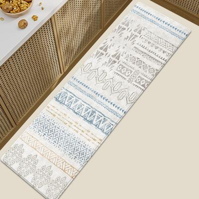 Bohemian Ethnic Style Kitchen Mat For Floor Geometric Print Rug Bathroom Mat Runner Rug Living Room Mat