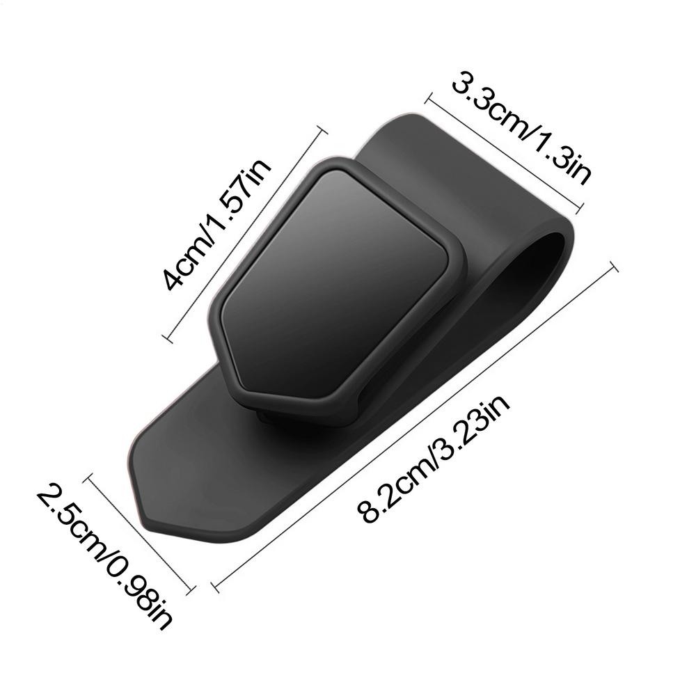 Universal Car Visor Sunglasses Holder Clip Card Ticket Holder Auto Interior Sun Visor Glasses Box Decoration Accessories