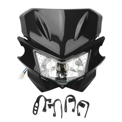 Motosiklet Ön Far H4 Arayüz LED Su Geçirmez DRL Far KLX 110 125 150 230 250 için