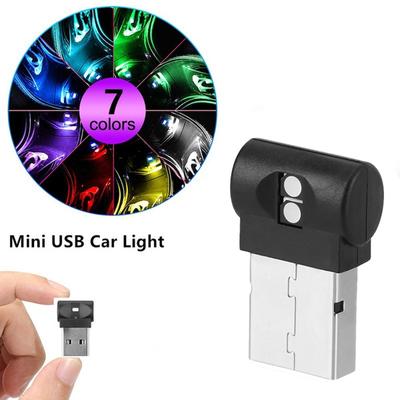 Mini USB LED noční atmosférická světla Plug-in 5V lampy Ambientní osvětlení interiéru bytové dekorace pro auto auto stolní počítač
