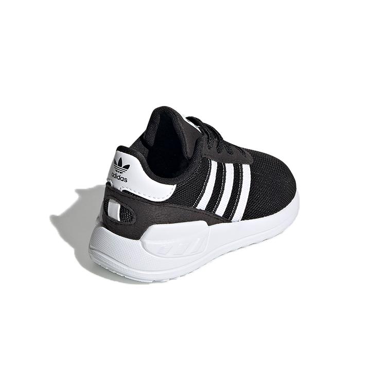 Adidas Originals La Trainer Lite Breathable Low top Sports Casual Shoes Black White Infant And Toddler FW5843