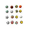 Creative Soccer 3D Fridge Magnet Realistic Football Pattern Souvenir Home Refrigerator Decor for Party Favor