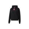 Sweatshirts Women's Black Hooded Moderate Regular 599314-01