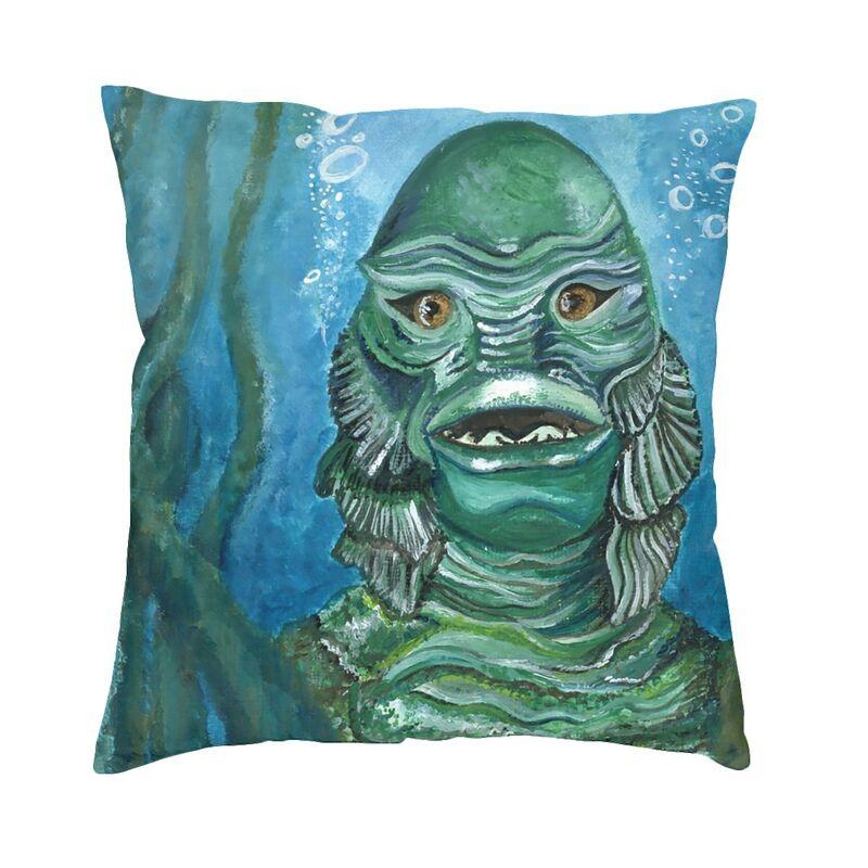 Creature From The Black Lagoon Pillow Case xcm Decorative Comedy Horror Movie Nordic Cushion Cover Velvet Pillowcase