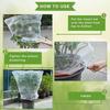 Extra-Thick Garden Bird Netting Transparent Mesh Fabric Plant Netting Cover  Garden Use