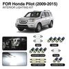 18x White LED Interior Light Bulb Map Reading Dome Lamp For 2009-15 Honda Pilot
