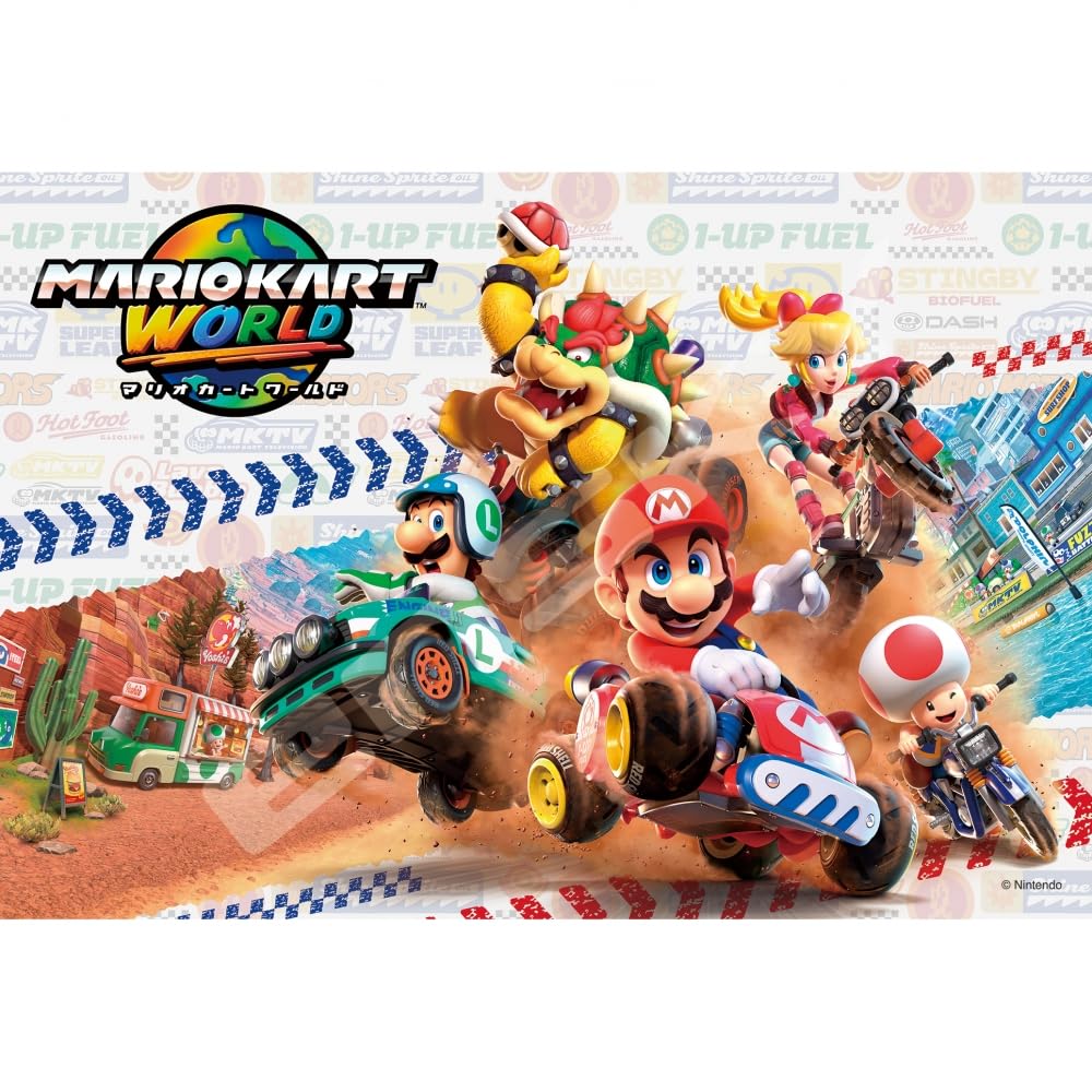 Mario Kart World Jigsaw Puzzle 300 Pieces (1) (300-3183)