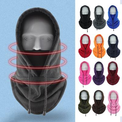 Windproof Winter Hat Polar Fleece Beanies Fashion Men Bonnets  Women Man