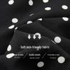Demana Romantic Polka Dot Chiffon Dress