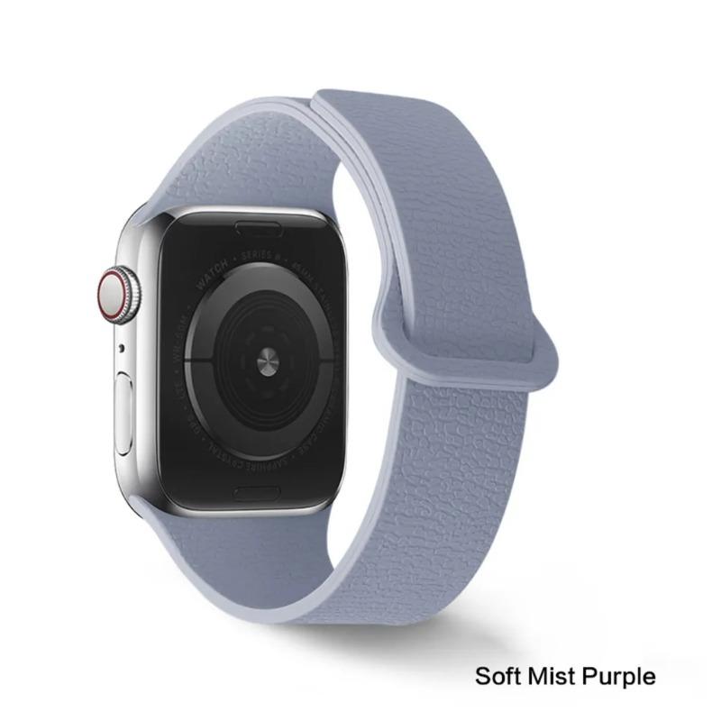 Magnetic Strap For Apple Watch Series 11 42mm 46 45 41 44 40 38mm Silicone Band For Iwatch Ultra 3 2 1 49mm 10 9 8 7 6 54 3 2 1