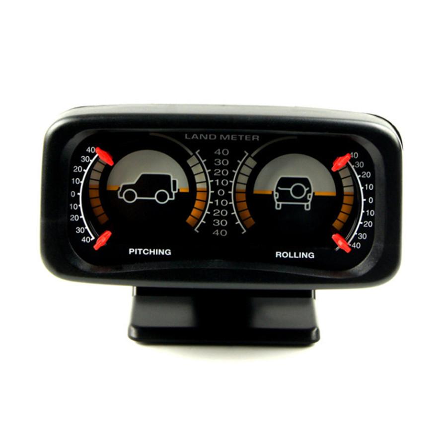 Car SUV Sedan Digital Inclinometer Level Tilt Gauge Slope Meter With Light