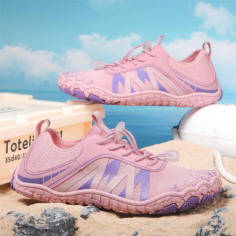 Couple Beach Shoes Casual Outdoor Barefoot Swimming Anti Slip Breathe Aqua Shoes Multifunctional Trekking Shoes for Water Sports