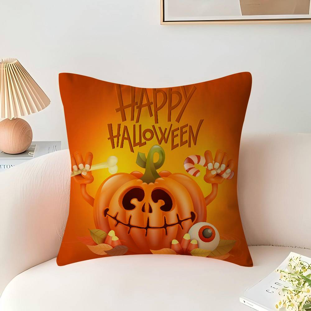 Halloween Kuddfodral Örngott Klädsel Soffa Prydnadskudde Heminredning Örngott