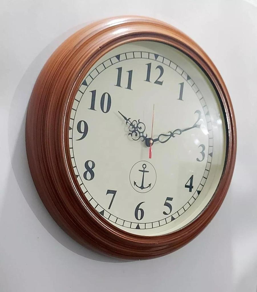 Uhr Handwerk Starke Antike Holz Wanduhr für Home Office Decor 16 Zoll