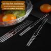 Disposable Individually Wrapped Transparent Plastic Fruit Picks & Cake Forks