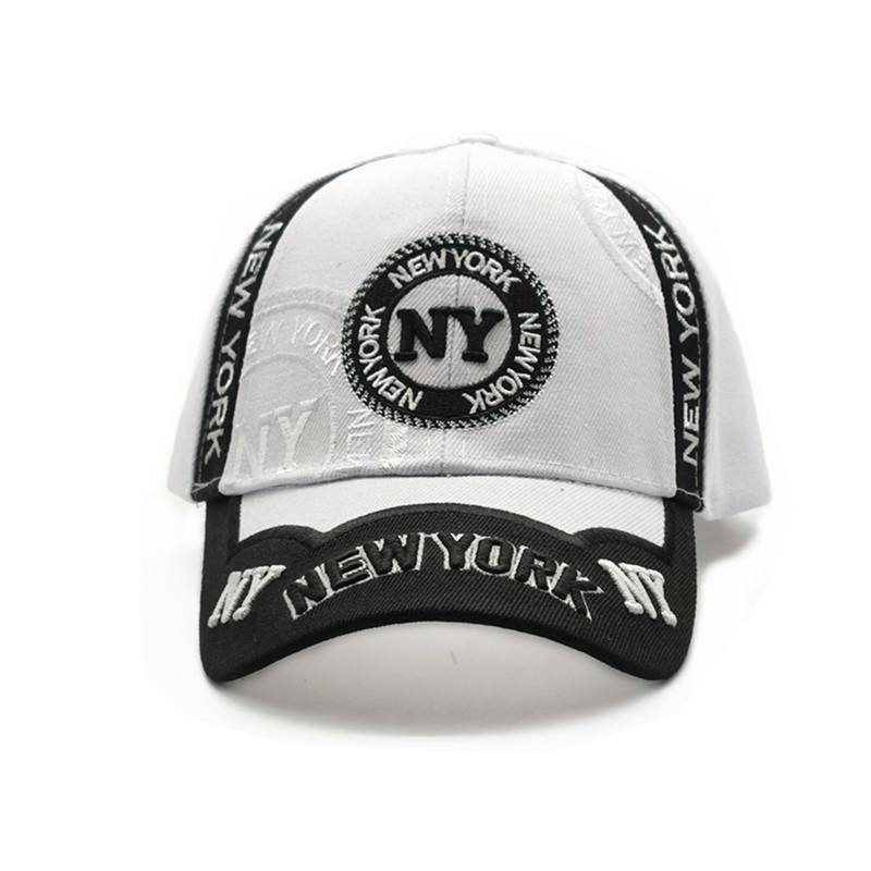 Racing hat European and American new embroidery trendy letter cap men's popular baseball hat hip hop hat women