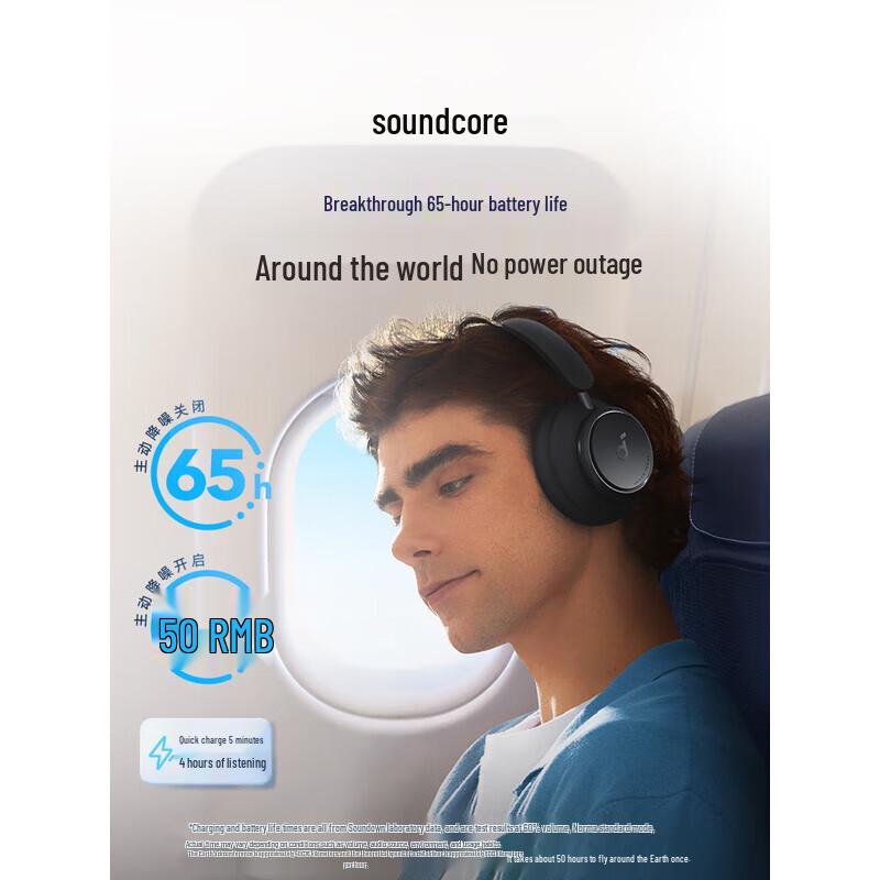 SoundCore Space Q45 Wireless Noise-Cancelling Headphones