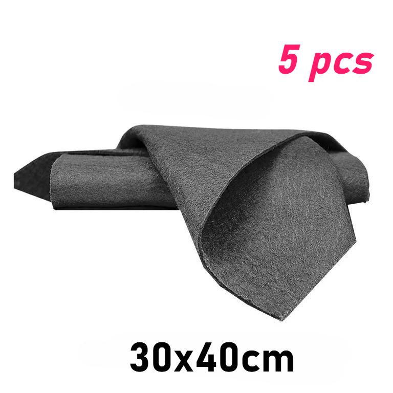 Mikrofaser Magisches Reinigungstuch, Verdickt Streifenfrei Wiederverwendbar, Fensterglas Spezialtuch