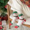 Non-slip Christmas Velvet Socks Warm Carpet Socks Xmas Gifts Fluffy Floor Socks  Women