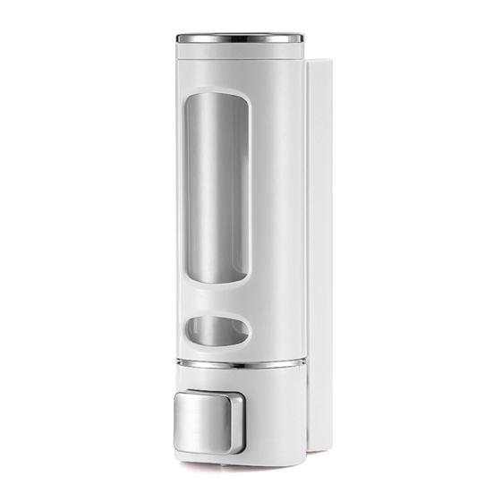 400ml Liquid Soap Dispenser Sturdy Press Type Wall Mounted Hand Wash Soap Dispenser for Bathroom