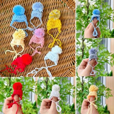 Candy Color Animal Doll Hat Fashion Casual Wear Hat for 10~15cm Cotton Dolls