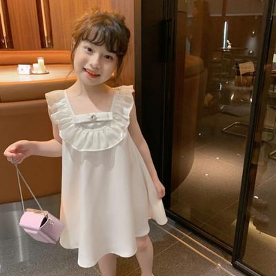 Kids Dress Girl Fairy Dress Summer Gauze Dress