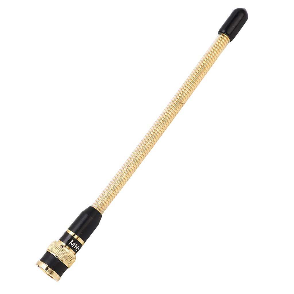 Walkie Talkie Spring Antenna BNC Connector VHF 136 To 174MHz Metal 2 Way Radio Antenna for ICOM V8 V82 for Kenwood TK310