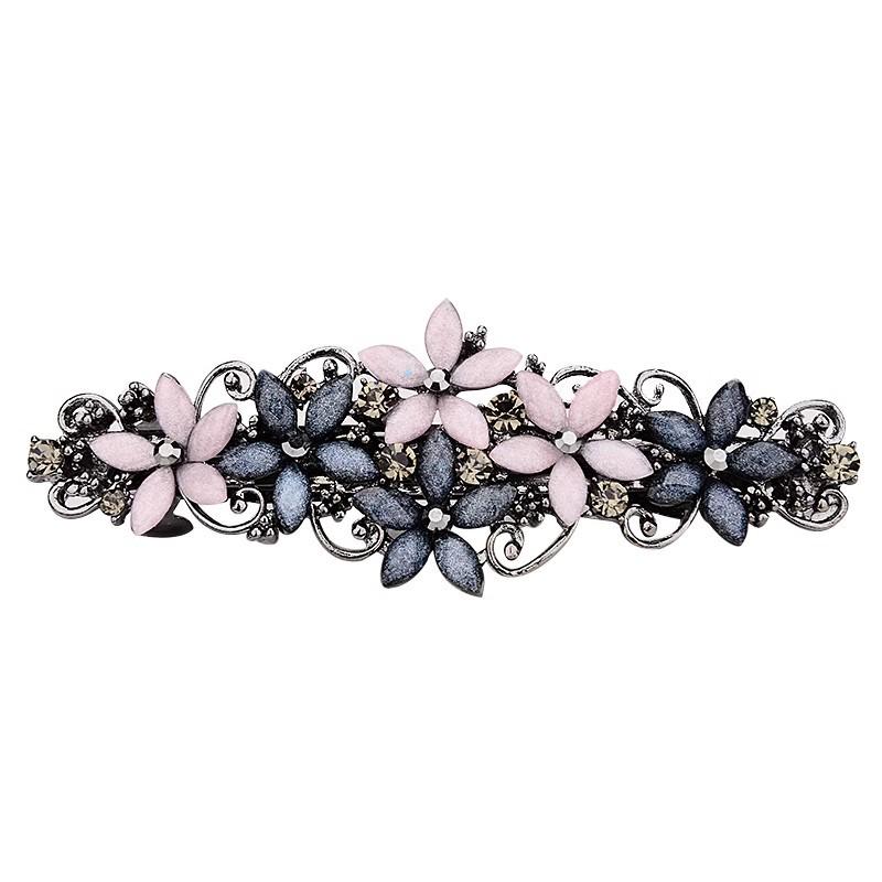 Retro Elegant Spring Alloy Hair Clip: Korean-Style Ponytail Accessory