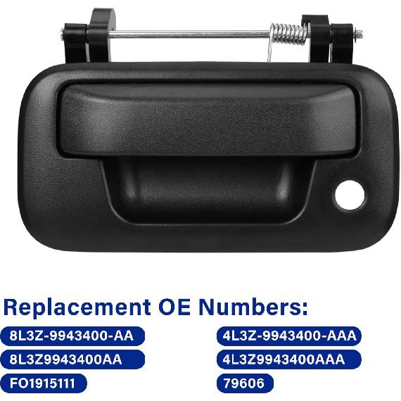 Tailgate Handle Latch Compatible With 2004-2016 Ford F150 F250 F350 F450 F550 Super Duty Explorer Lobo, Lincoln Mark LT Replace# 8L3Z-9943400-AA,