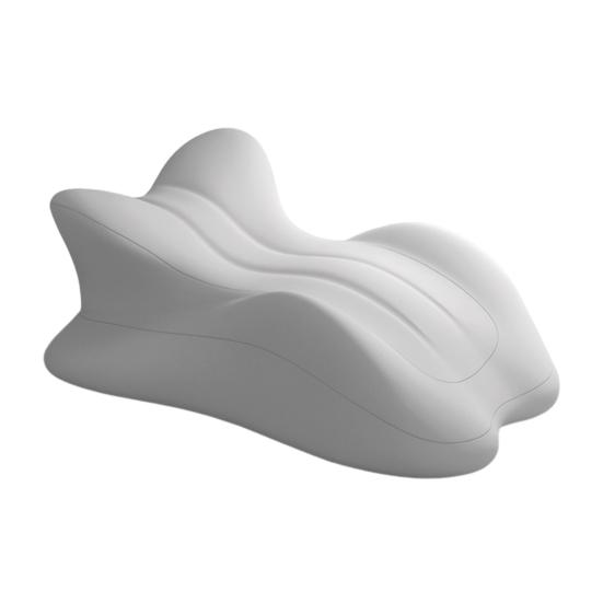 Couples Intimacy Pillow Memory Foam Chest And Back Relief Pillow Ergonomic Wavy Wedge Cushion for Multiple Posture Support Bed Sitting And Lying