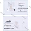 Enhanced Gold Microneedle Roller with 20 Needles - Spring Type Liquid Dispensing Tool, Hot Seller.