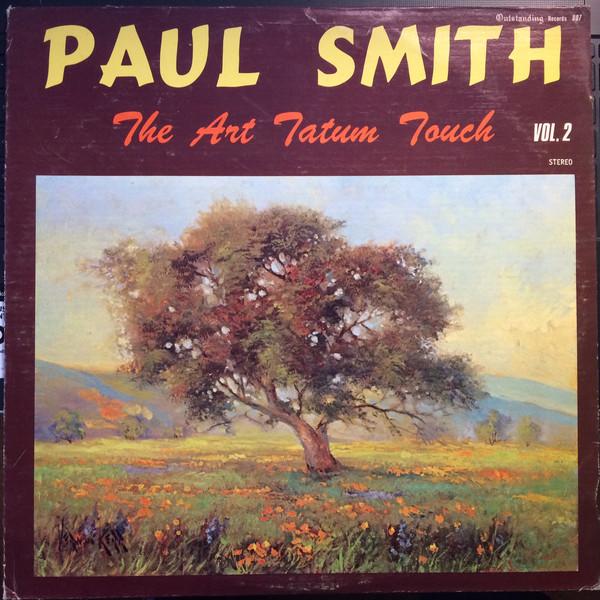 

LP Record PAUL SMITH - Art Tatum Touch -vol.2 007 OUTSTANDING 1977 US Jazz Used
