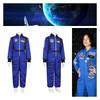 Astronaut Halloween Costume For Kids Polyester Space Suit For Cosplay And Parties