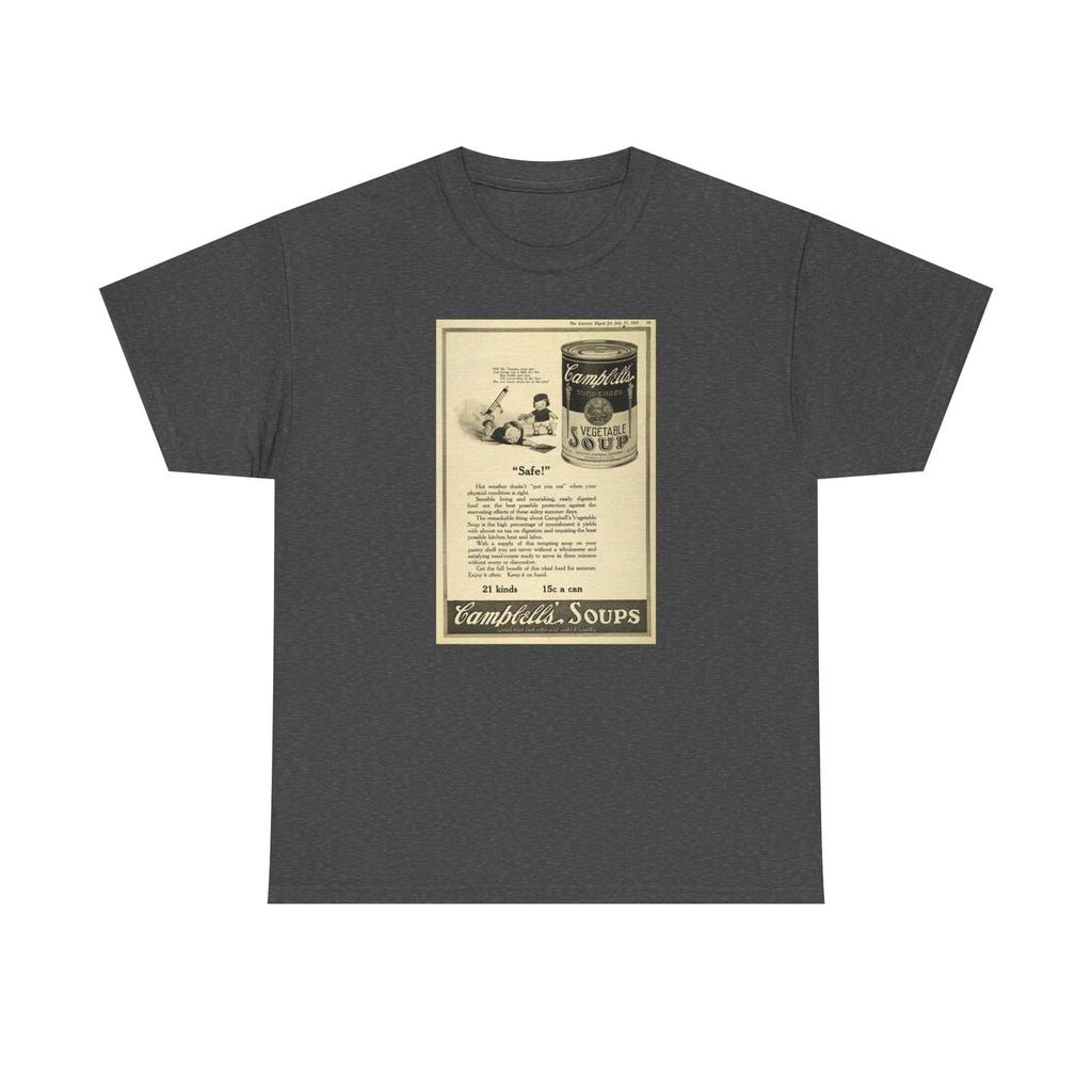 Vintage Campbell's Soup Advertisement Gildan Unisex Heavy Cotton Tee