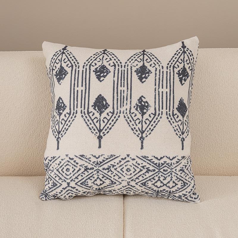 

Винтажная хлопковая наволочка во французском стиле, подушка для дивана в гостиной, подушка для модельной комнаты, прикроватная подушка, съемный и моющийся чехол на подушку 45*45CM