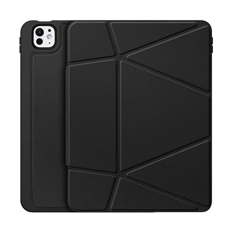 Applicable iPadPro11 Tablet Protective Case Geometric Heightening Bracket Apple Air11 Anti-drop Protective Case with Pen Slot