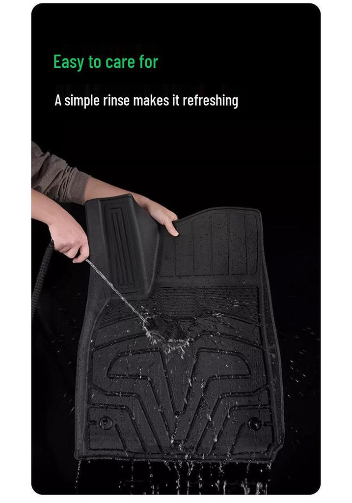 TPE Floor Mats for 25 Models of Fourth-Gen Geely Boyue L - Full Coverage, Mountain and River Edition Accessories