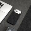 Carbon Fiber Kevlar Texture PC For Magsafe Phone Case For iPhone 17 Air 16 15 14 13 Pro Max Frosted Bumper Magnetic Cover