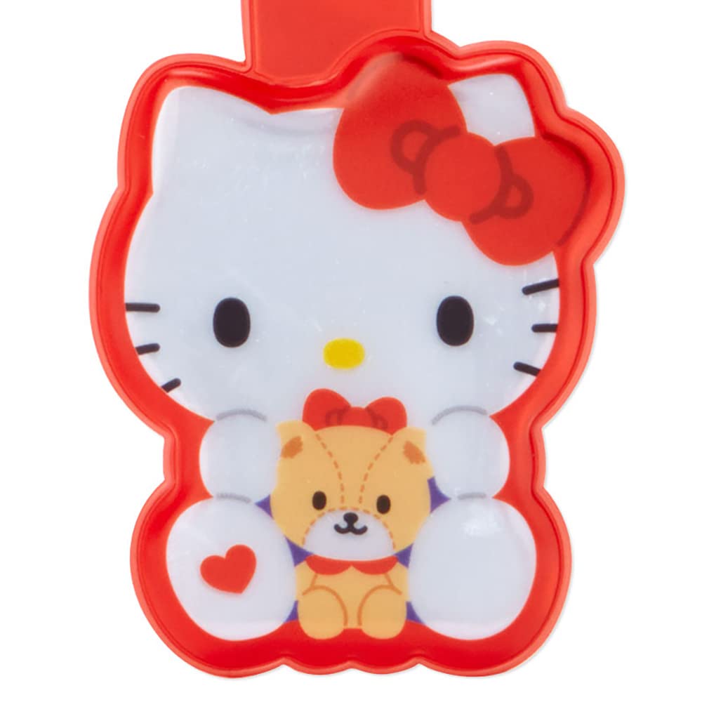 Sanrio Reflector Set of Hello 763951 Clips, Red, 2, Magnets, Kitty, Character,