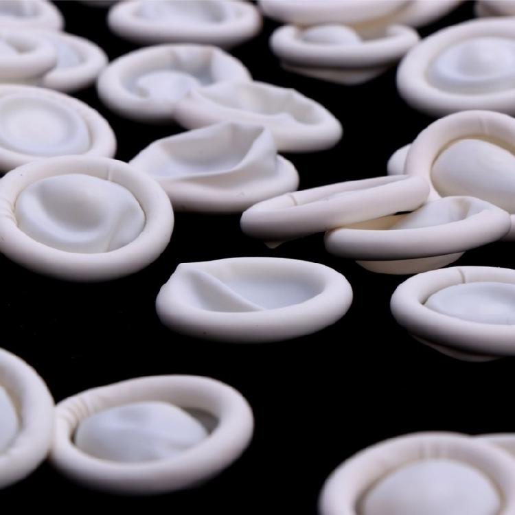 Pack Of 100 Latex Finger Cots Flexibility and Antislip Finger Protective Finger Sleeves For Precise Jewelry Handling