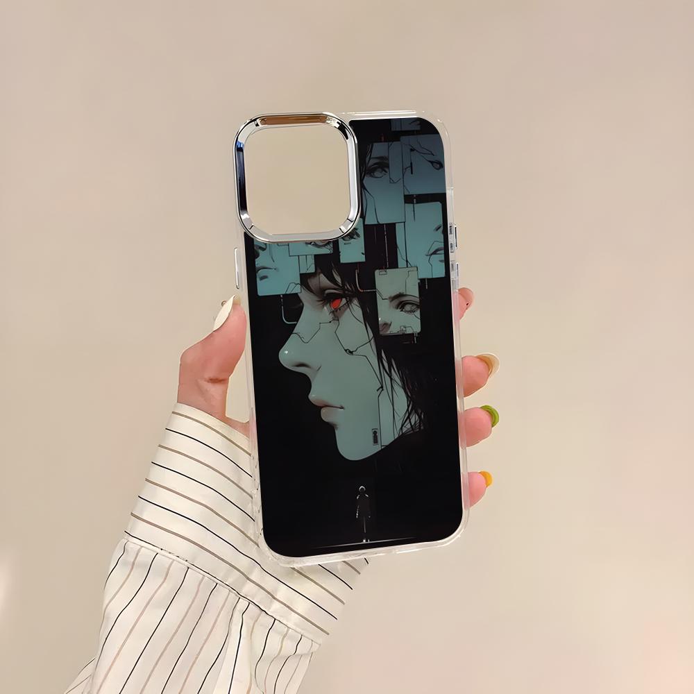 G-Ghost In The Shell Phone Case For IPhone 17 Air 16 15 14 13 12 11 Pro Pro Max Plus Transparent Soft Cover