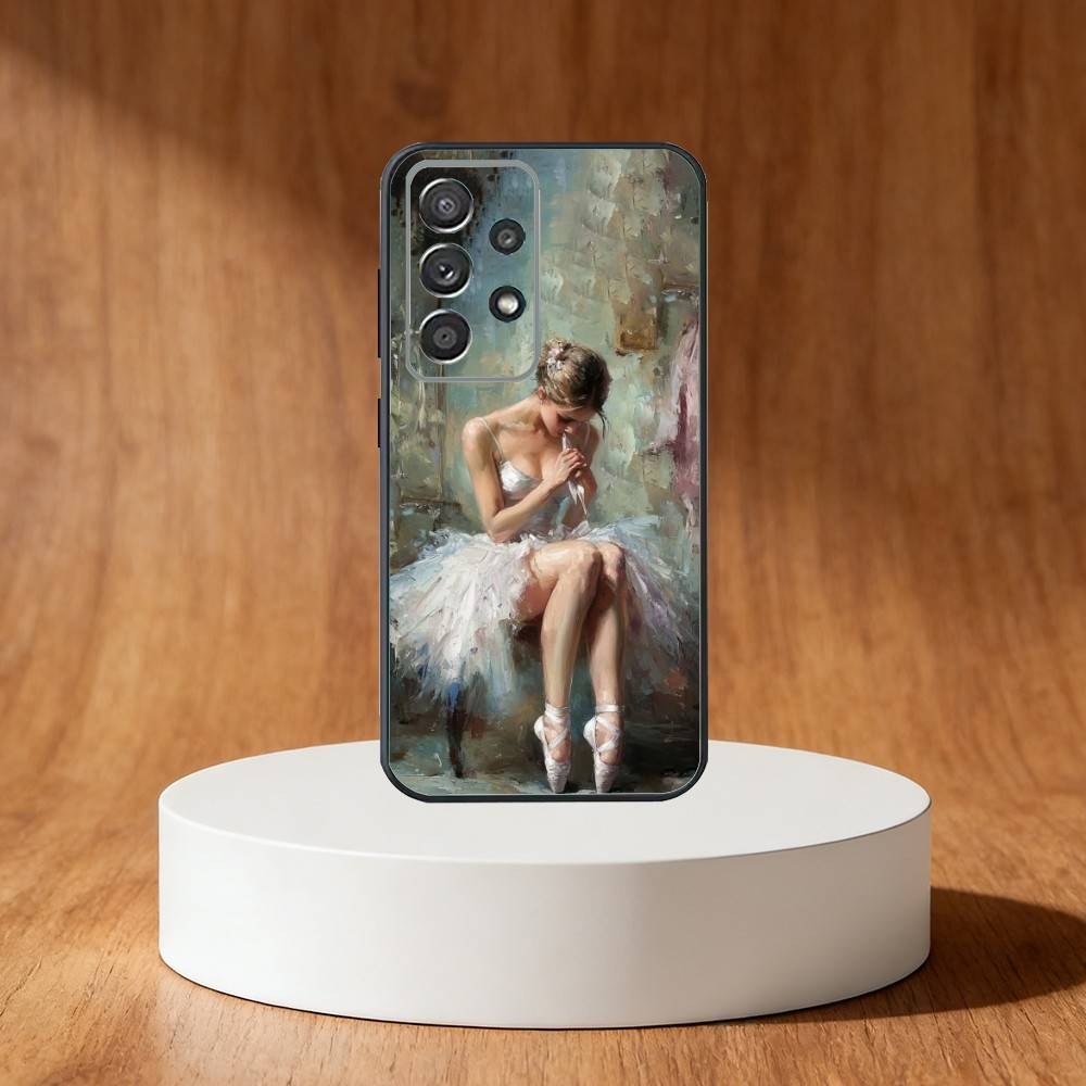 ART Renaissance Paintings Phone Case For Samsung S25,S24,S21,S22,S23,S30,Ultra,S20,Plus,Fe,Note,10,9,5G Black Cover