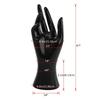 3pcs Realistic Hand Model Prop Display Stand with Ring & Bracelet Slots for Jewelry Storage & Retail Photography Costume Parties