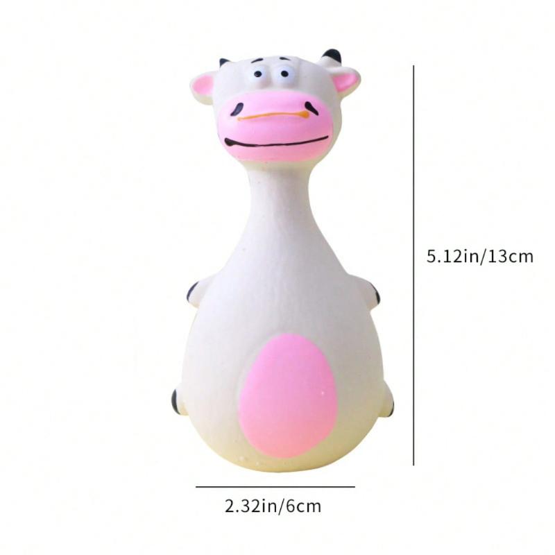 Wesentlicher Haustier-Spaß! Cartoon-Stil, Mehrfarbig, Knochenform, Details, Quietschfunktion, Ideal für tägliches Spielen/Training/Feiertagsfeier