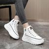 Winter Ladies Shoes New Solid Color Snow Boots Versatile Casual Fashion Cotton Shoes Women's Velvet Sneakers