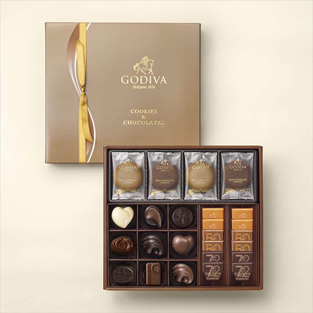 

GODIVA Печенье Шоколадное Ассорти Печенье 21 & (8 / шоколадные конфеты)